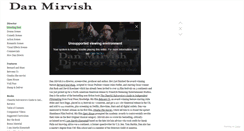 Desktop Screenshot of danmirvish.com